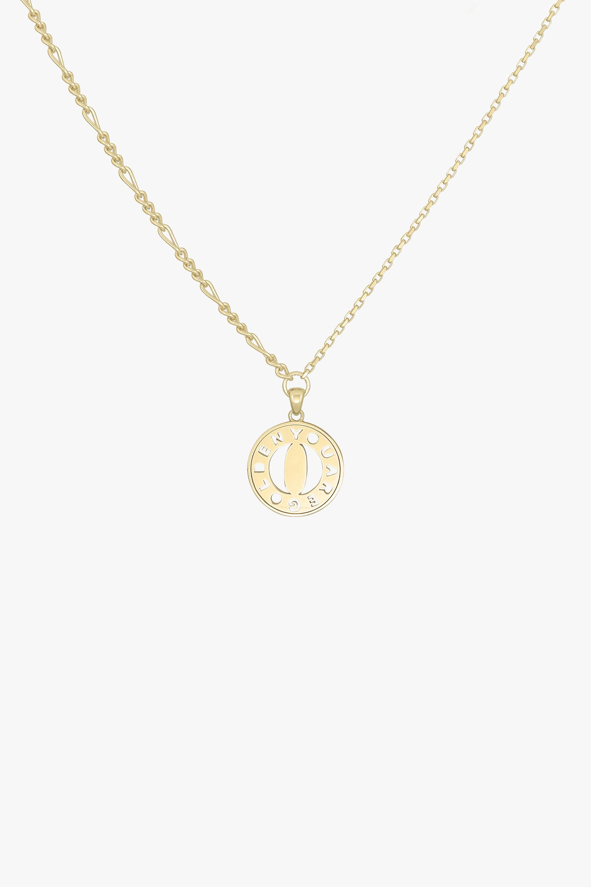 You Are Golden necklace gold plated-Necklace-wildthings_collectables-Necklace-Gold plated--abc