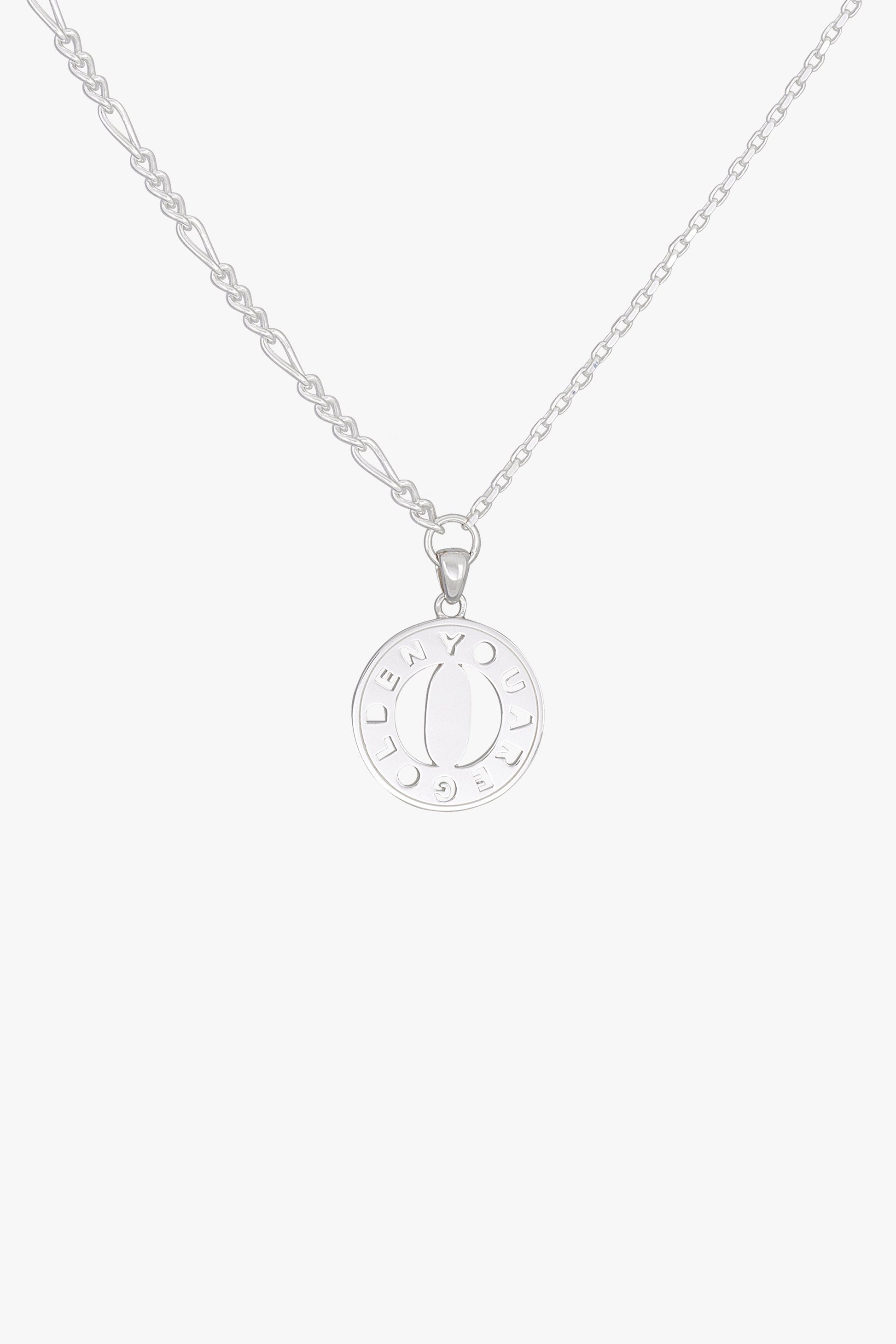 You Are Golden necklace silver-Necklace-wildthings_collectables-Necklace-Silver--abc