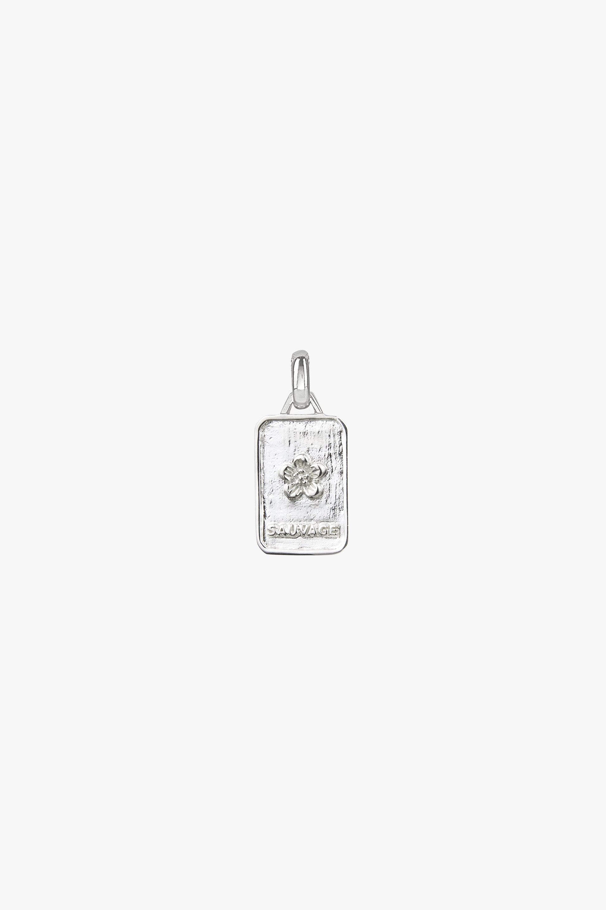 Sauvage necklace pendant silver-Necklace-wildthings_collectables-Pendant-Silver--abc