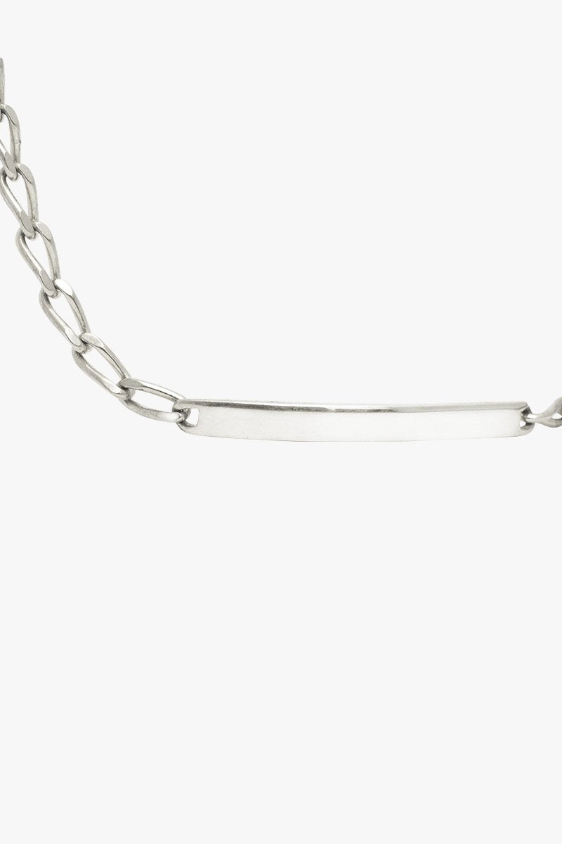 Personalized bar bracelet silver (pre-order)-Bracelet-wildthings_collectables-Engraved-Silver--abc