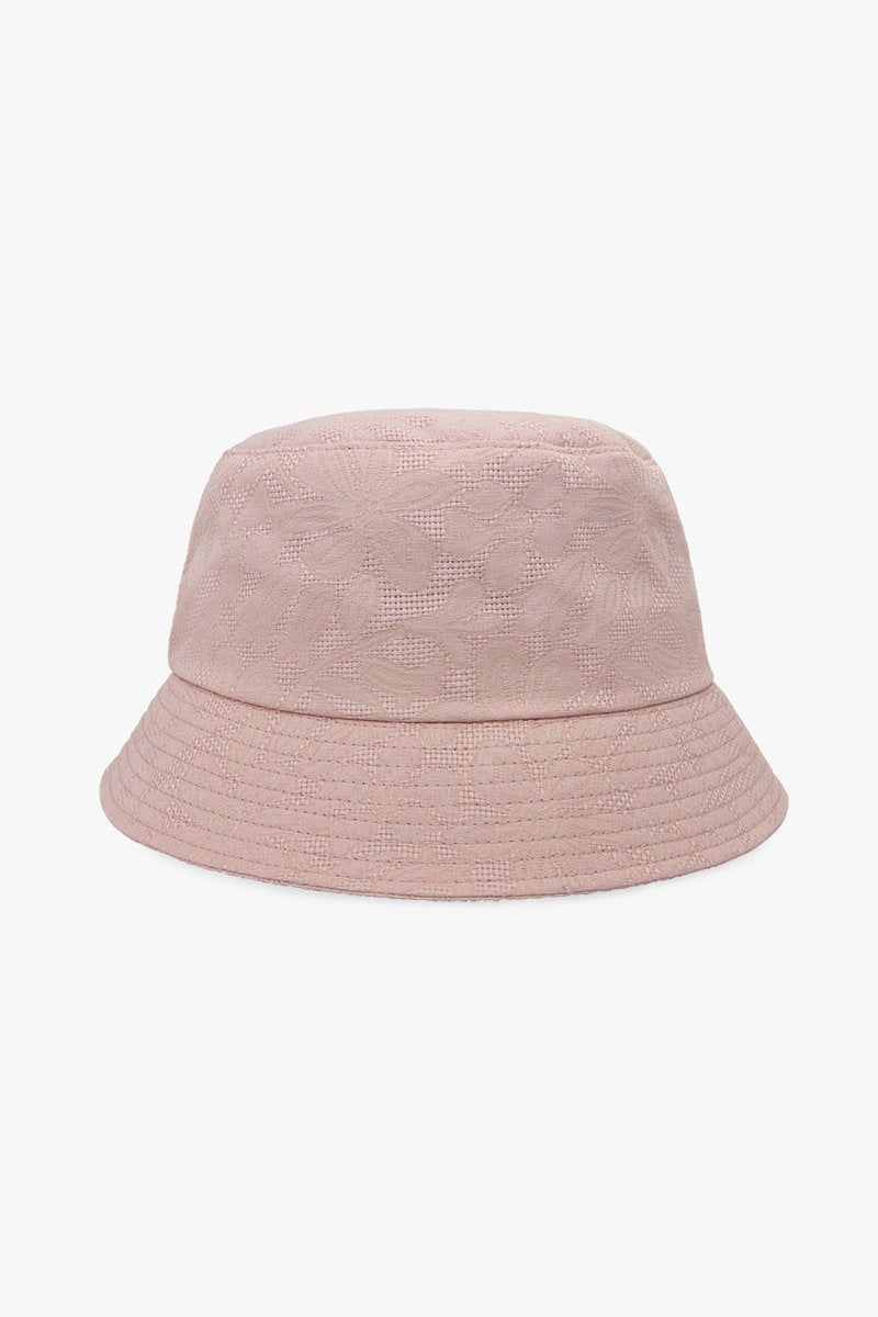 Pink flower bucket hat-Bucket Hat-wildthings_collectables-S/M (58 cm)---abc