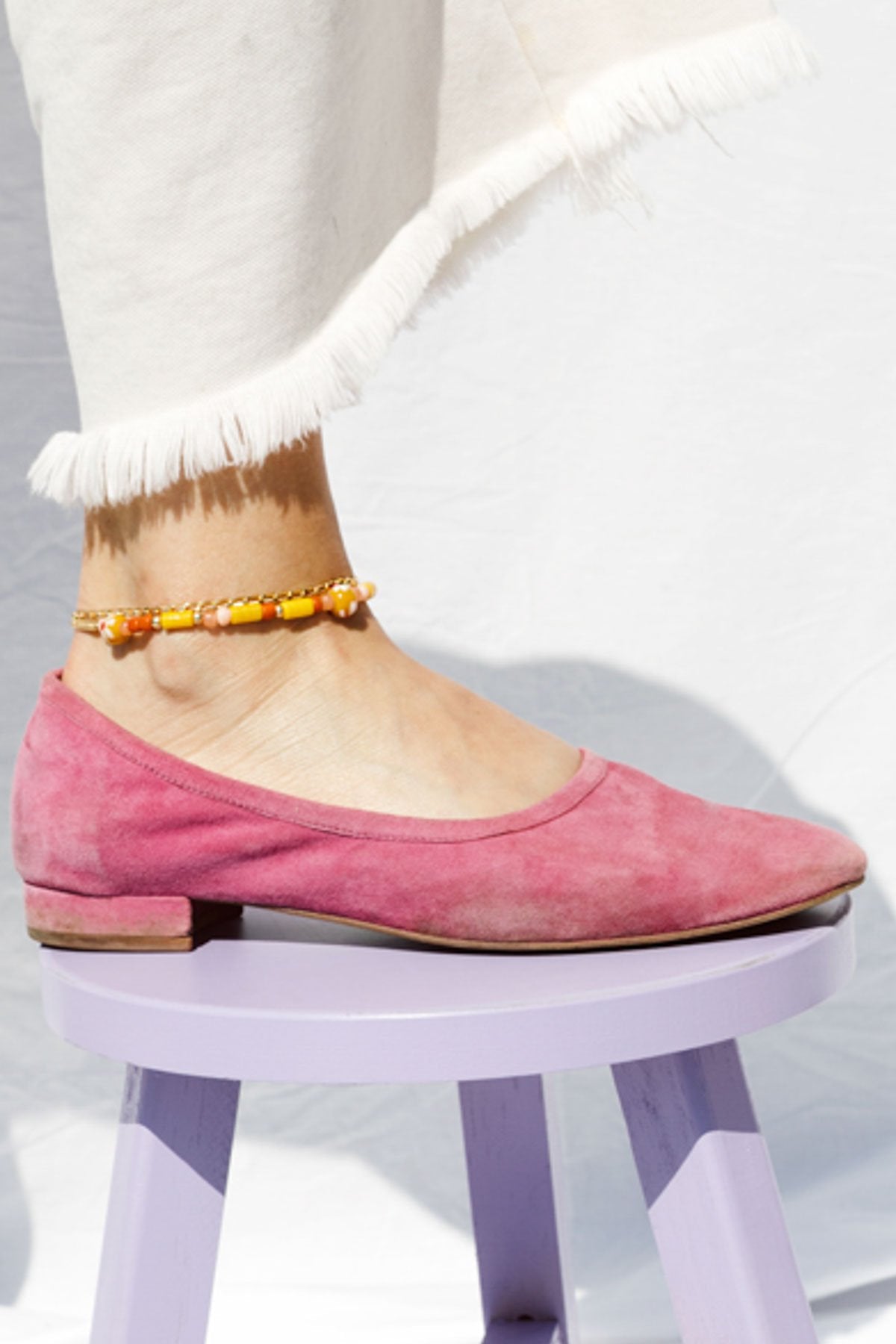 Oval chain anklet gold plated-Anklet-wildthings_collectables-Gold plated---abc