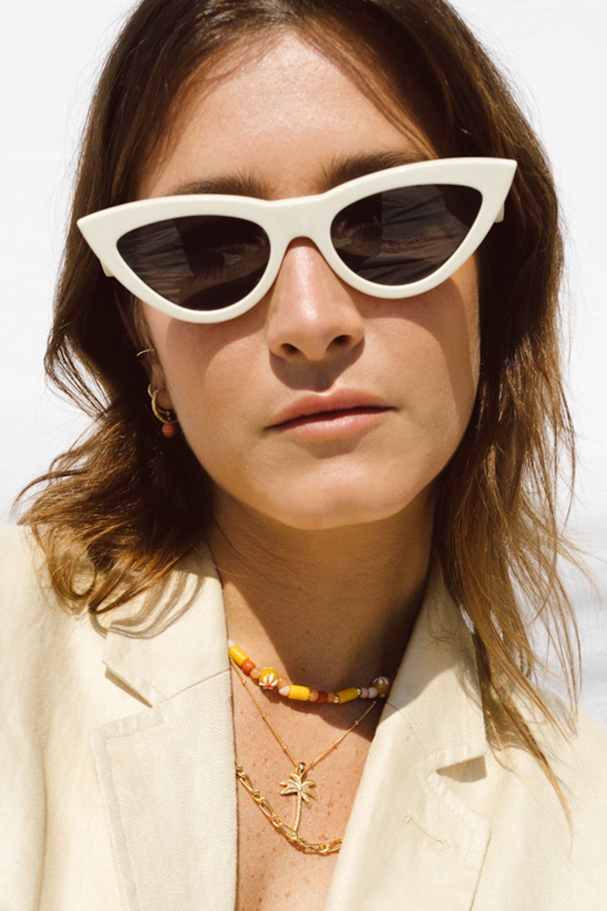 Palm tree pendant gold plated-abc