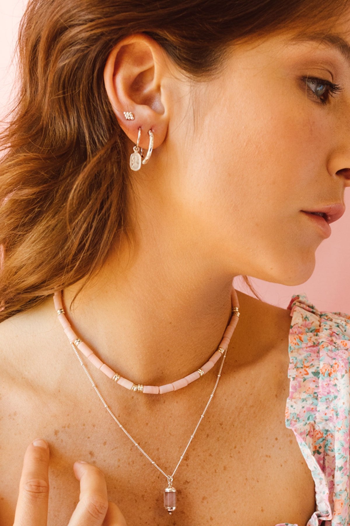 Paradise earring silver-Earring-wildthings_collectables-Silver---abc