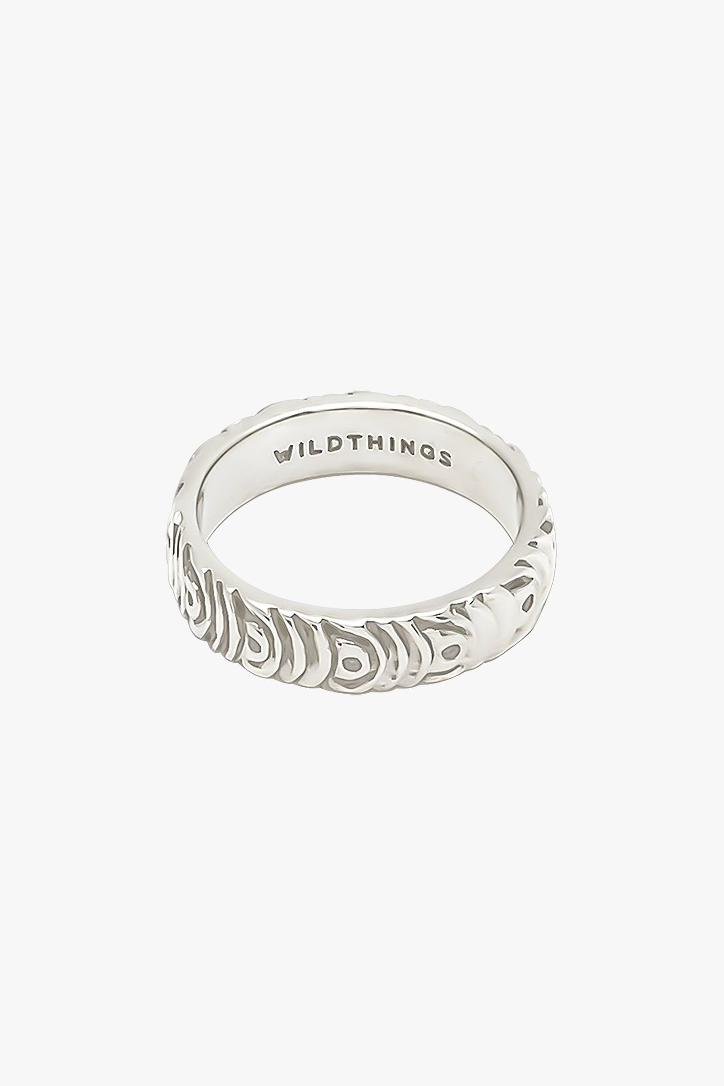 Chasing rainbows ring silver-abc