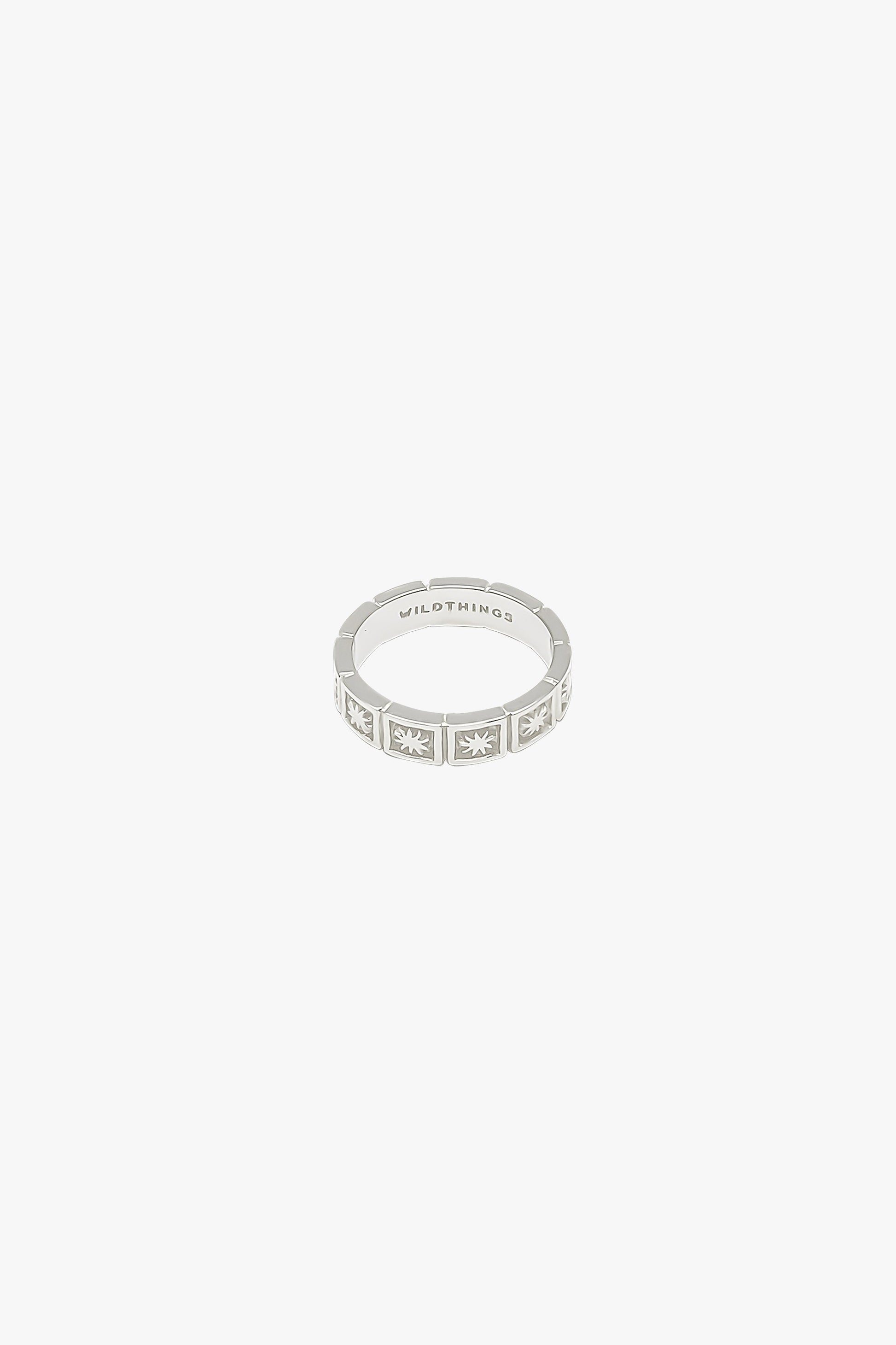 Kissed by the sun ring silver-abc