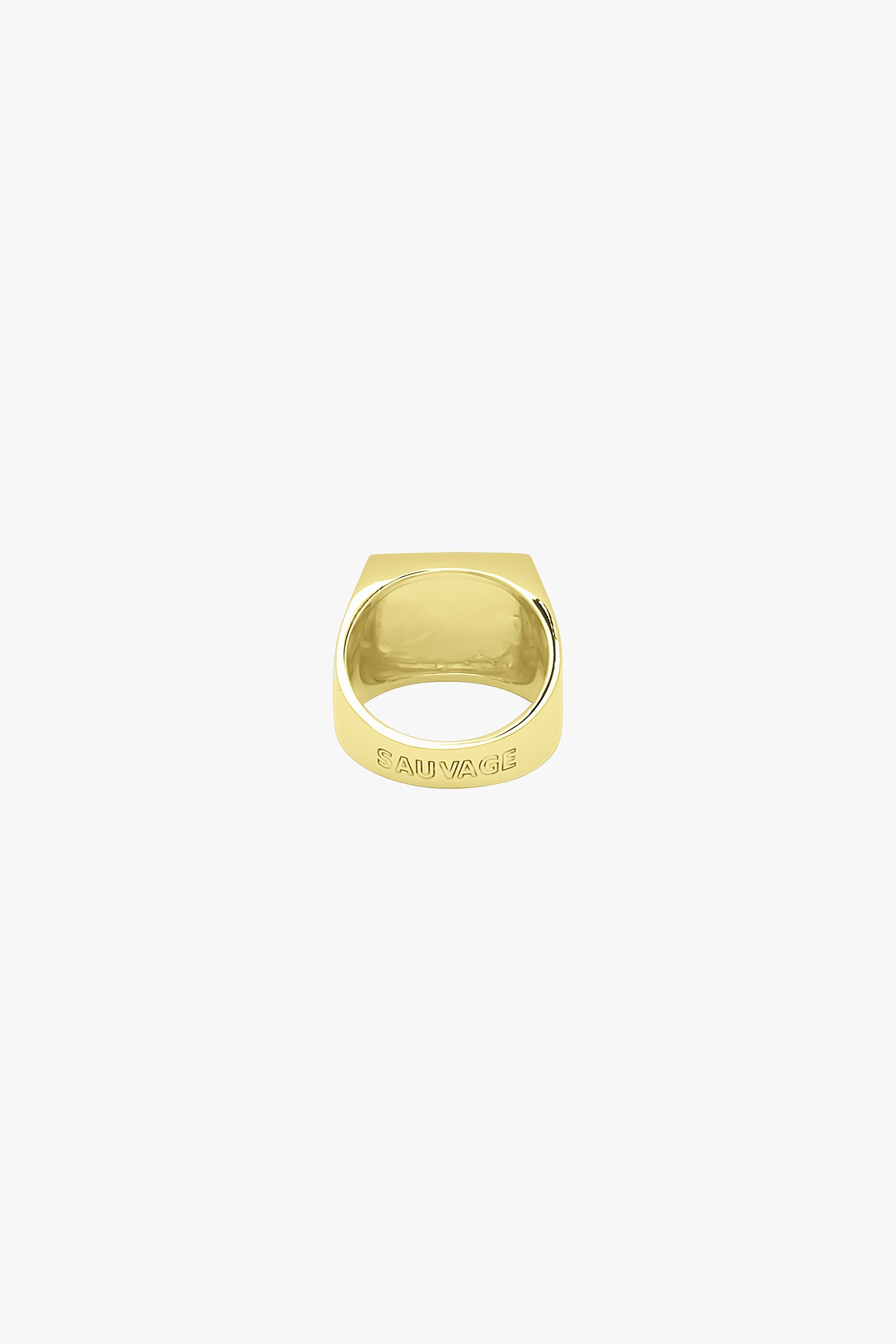 Sauvage ring gold plated-Ring-wildthings_collectables-1 (US 6.5 / 16.9 mm)-Gold plated--abc