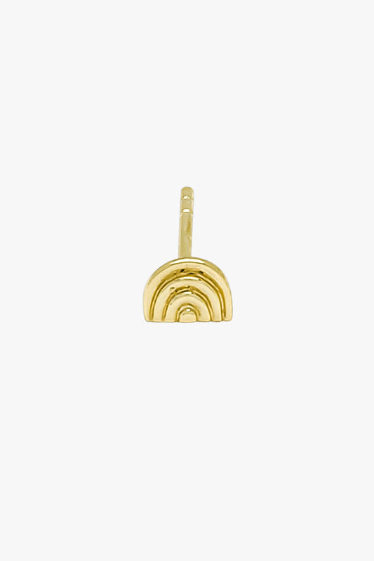 Chasing rainbows stud gold plated-abc