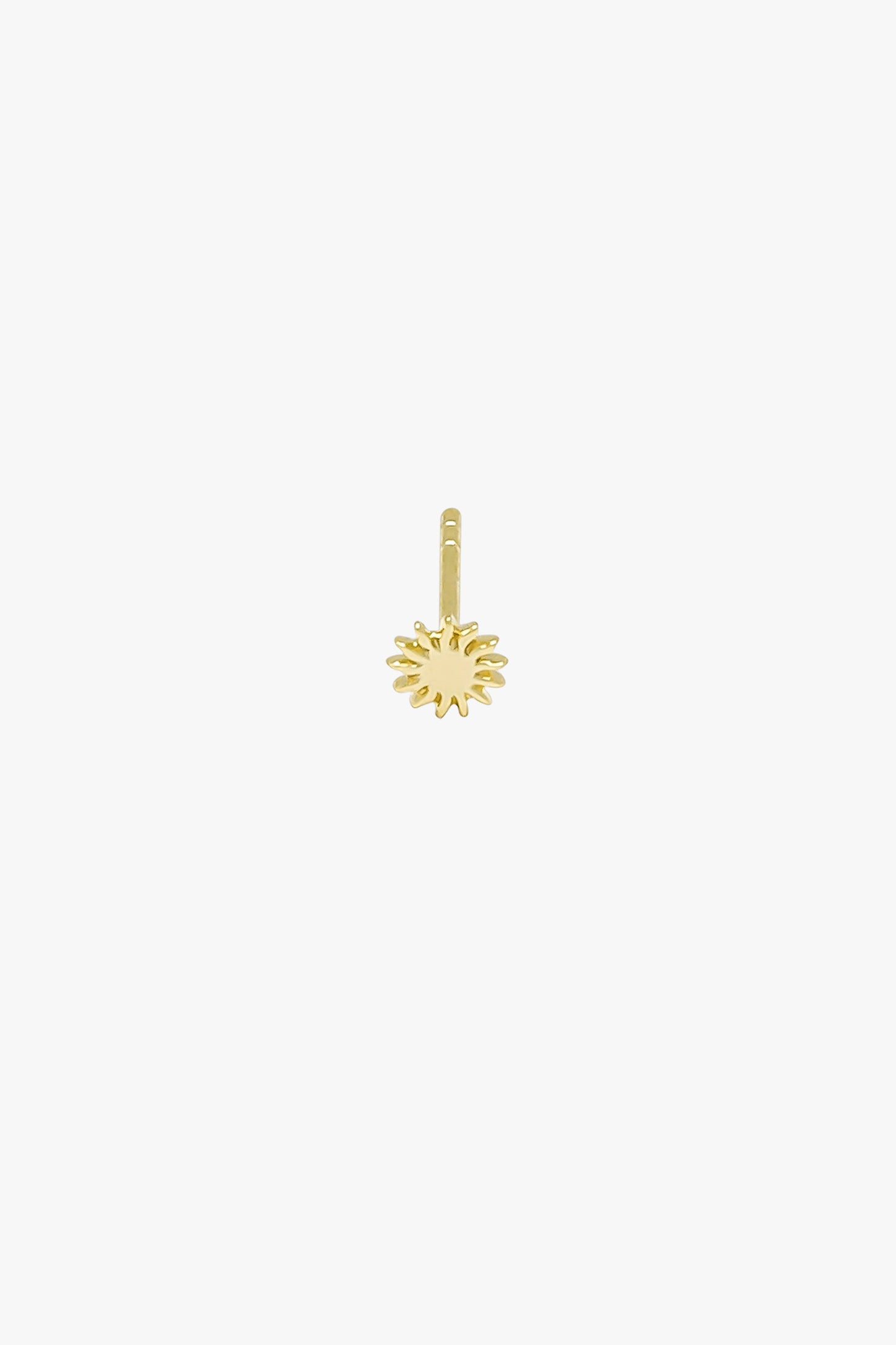 Kissed by the sun stud gold plated-abc