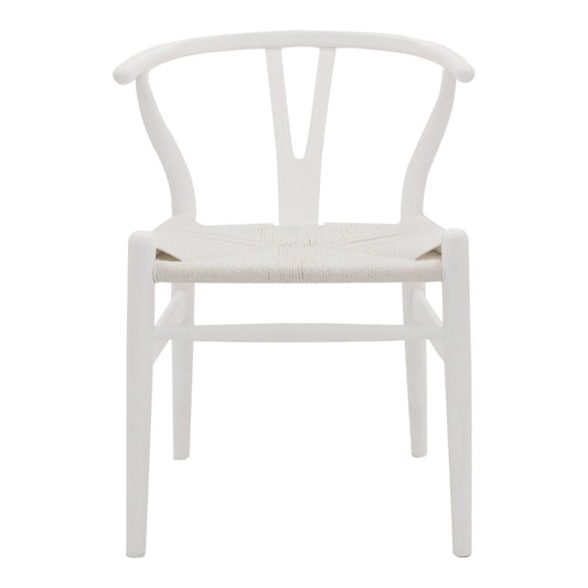 Wishbone Chair White / White Seat-living-MRD Home-Default Title---abc