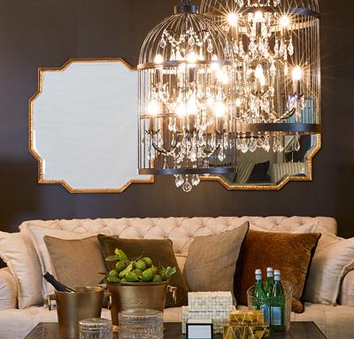 Macaw Chandelier - 12 Arm-abc