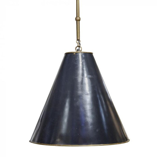 Monte Carlo hanging Lamp Black brass/in-abc