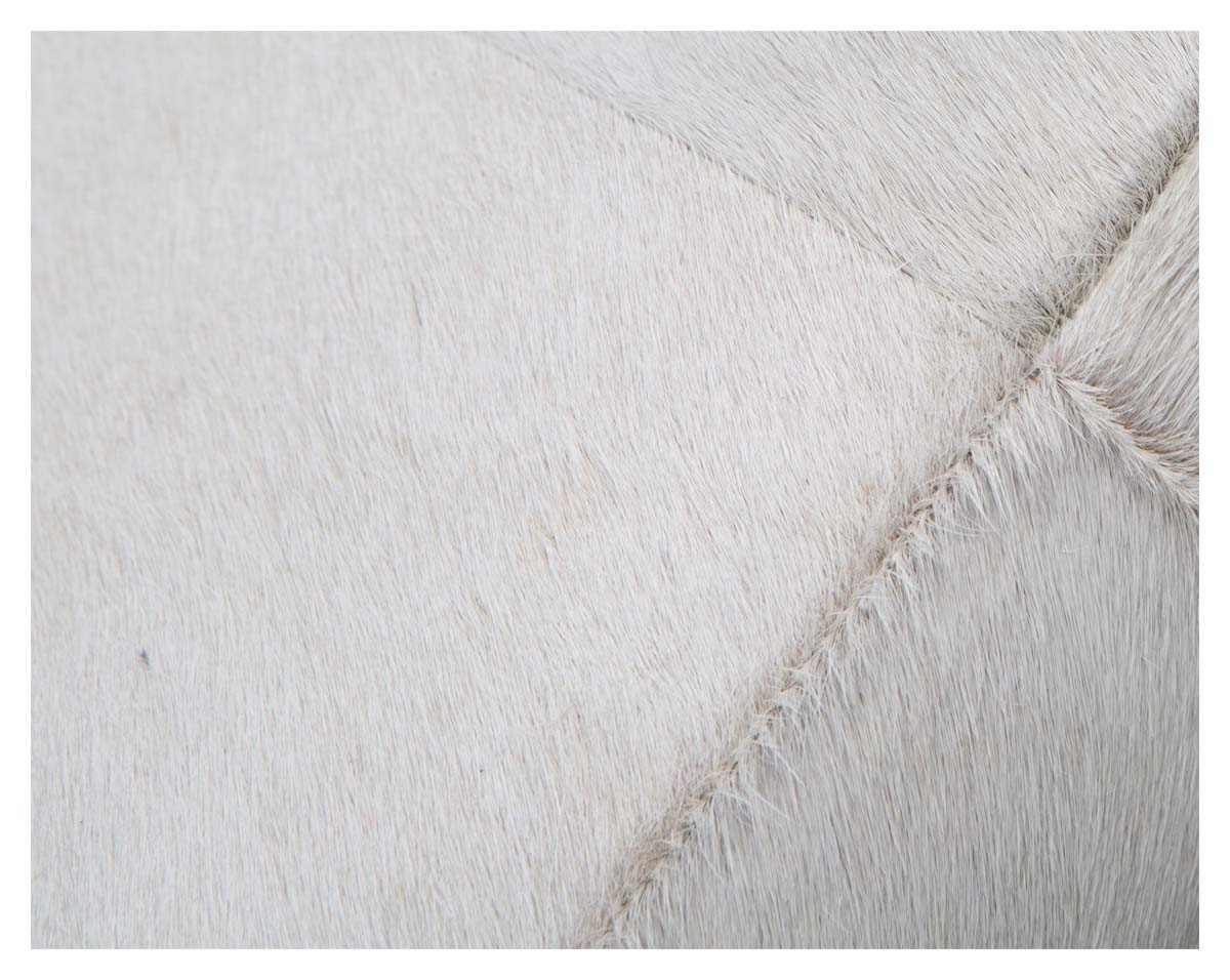 Two Seater Cowhide Bench on Mango Wood Legs-Living-Home & Giftware-Default Title---abc