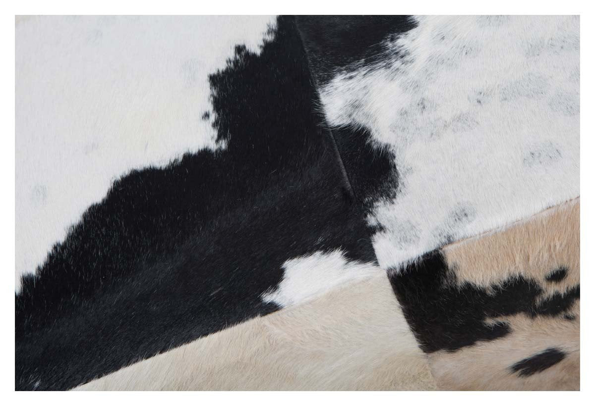 Square Block Cowhide Coffee Table-Living-Home & Giftware-Default Title---abc