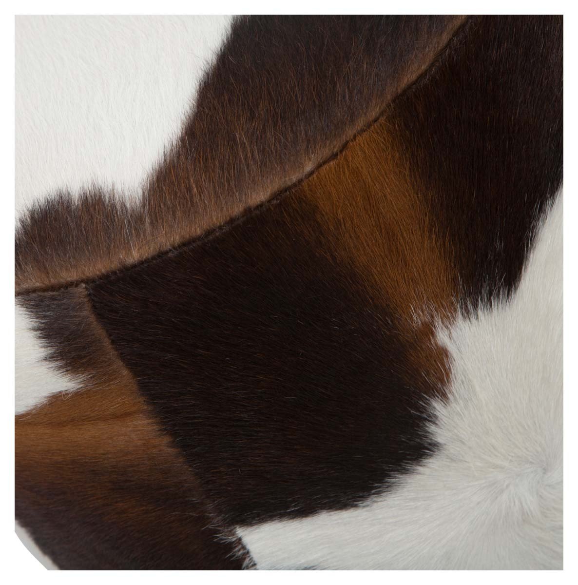 Round Cowhide Ottoman-Living-Home & Giftware-Default Title---abc