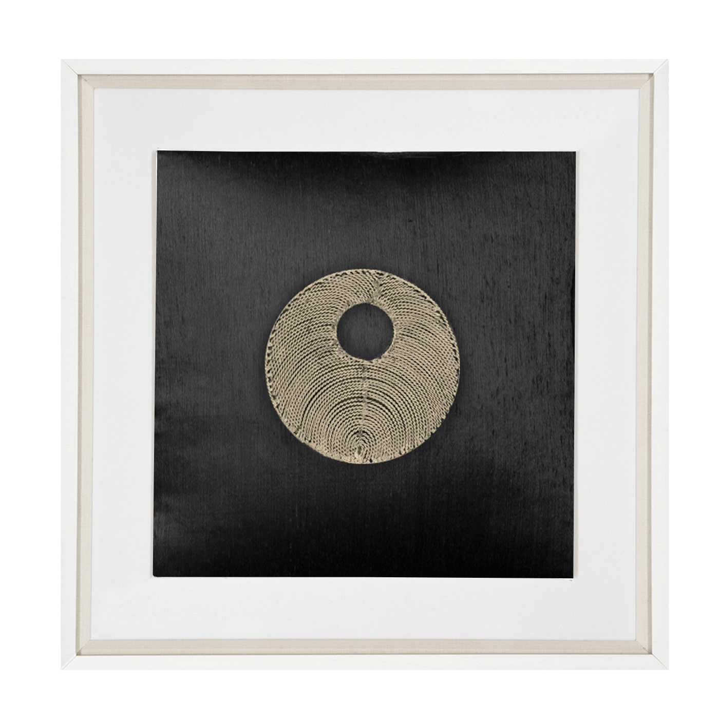 Disc Copper Black Artwork 52 x 52 cm-abc