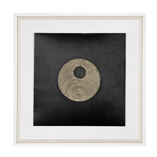 Disc Copper Black Artwork 52 x 52 cm-abc
