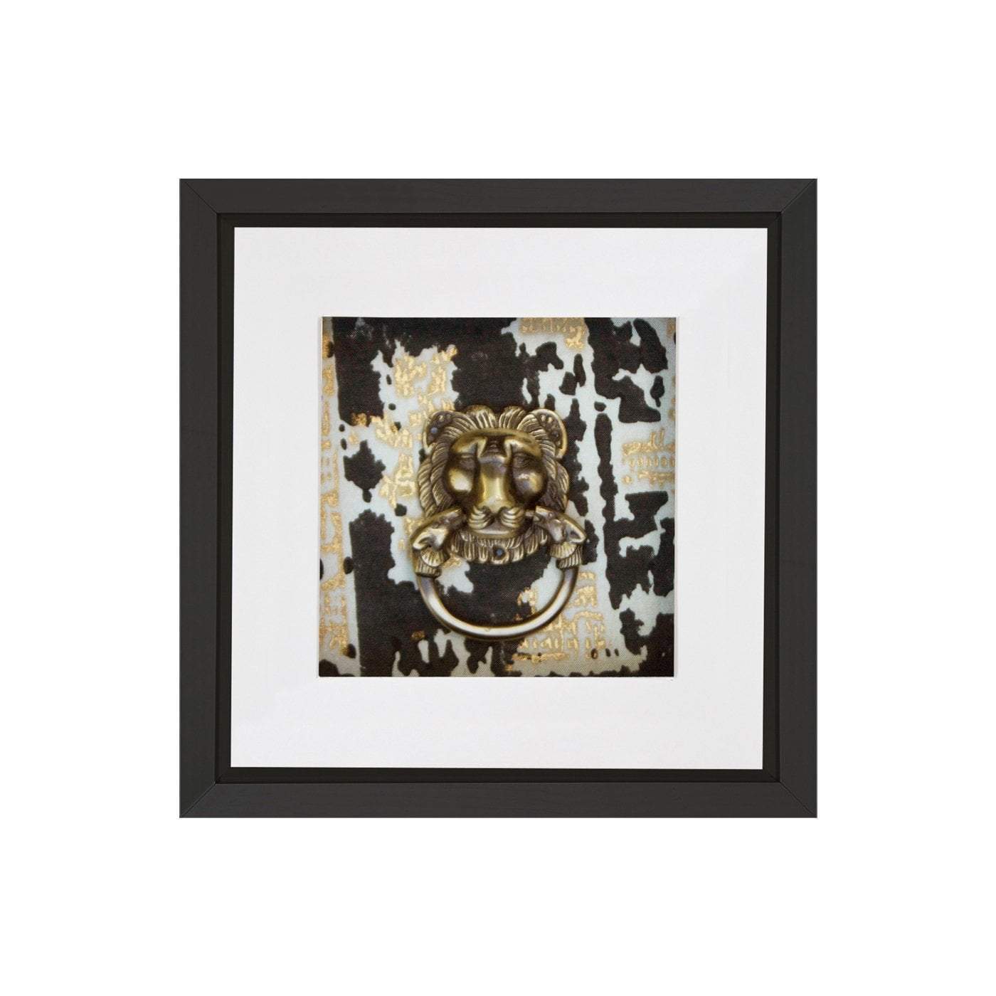 Lion Head Ruins Artwork 25x25cm-abc