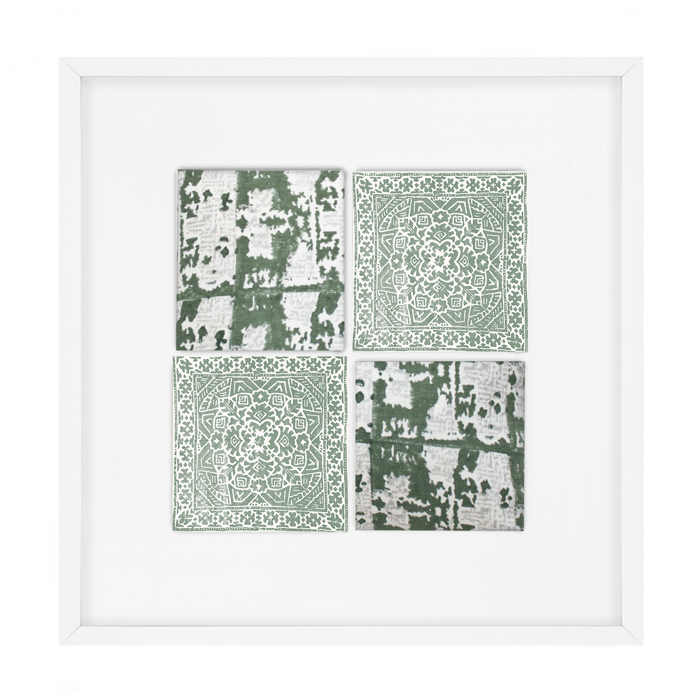 Ruins Tower Celadon 52 x 52 cm- 123456789