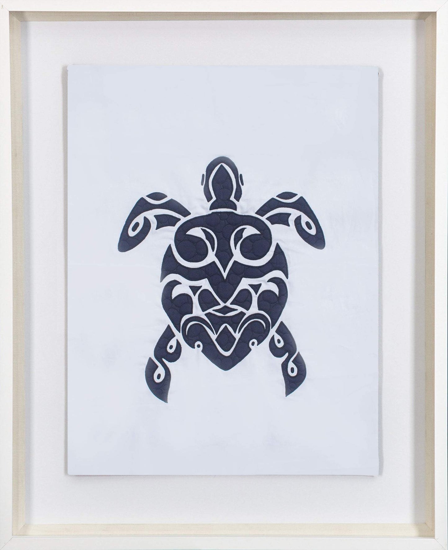 Sea Turtle Navy Artwork 67 x 85 cm-Accessories-Bandhini Homewear Design-Navy-67 x 85 cm--abc