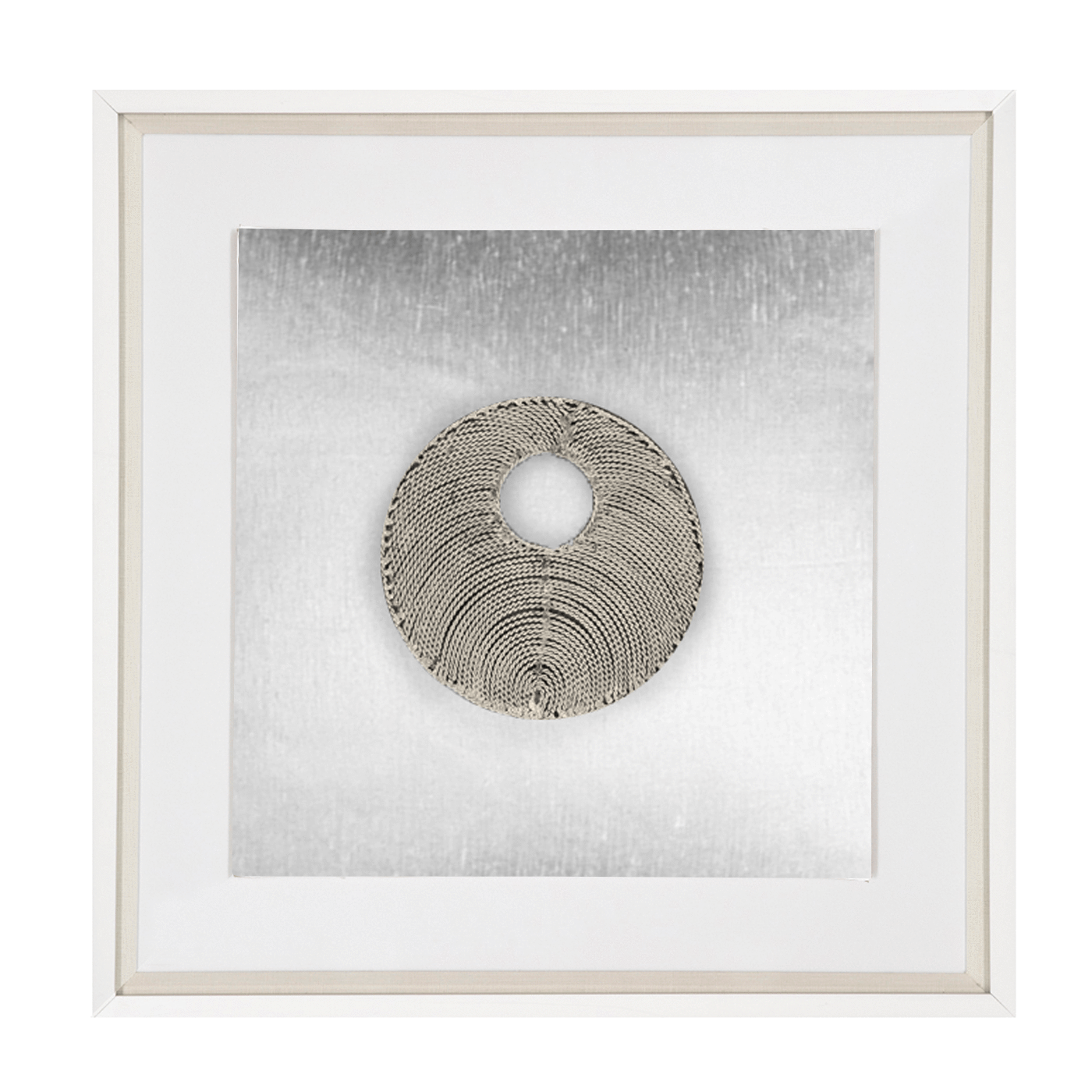 Disc Silver Artwork 52 x 52 cm-abc