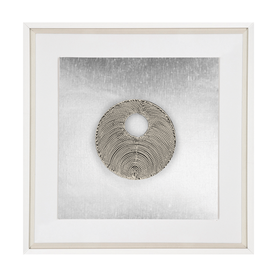 Disc Silver Artwork 52 x 52 cm-abc