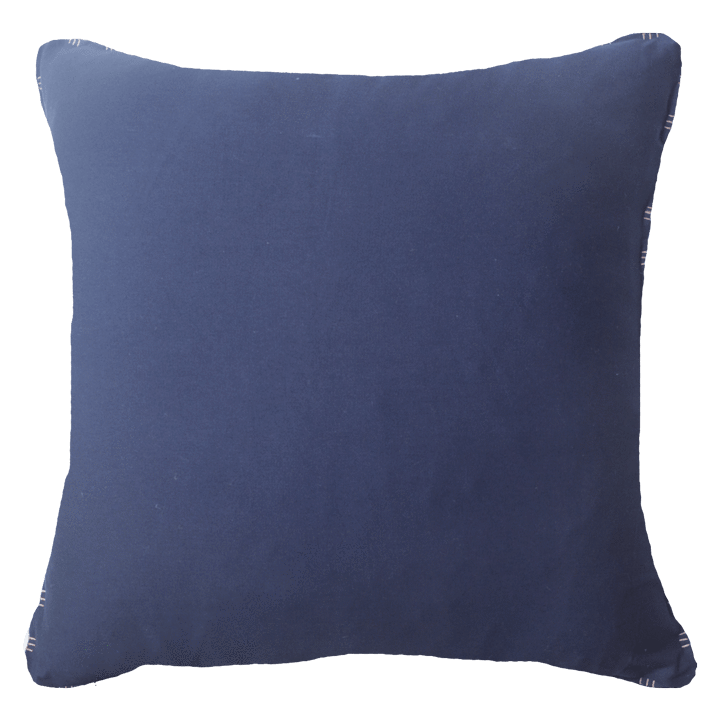 Cotton Reverse Cloud Navy Lounge Cushion 55 x 55 cm-abc