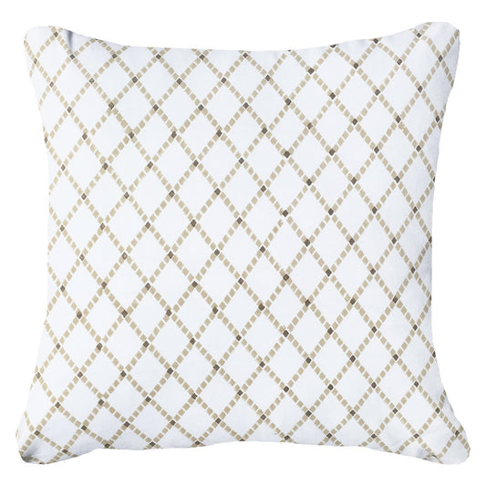 Intermeshed Natural Lounge Cushion 55x55cm-abc