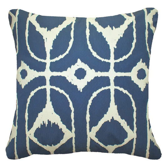 Outdoor Inner Ikat Diamond Storm Lounge Cushion 55 x 55 cm-Outdoors-Bandhini Homewear Design-Storm-22 x 22--abc