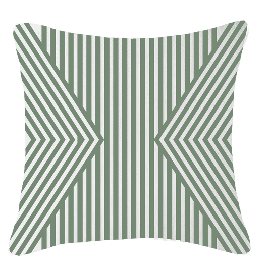 Outdoor Parasol Green Lounge Cushion 55 x 55 cm-abc