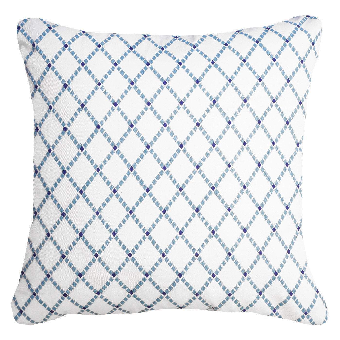 Intermeshed Navy Lounge Cushion 55x55cm-abc