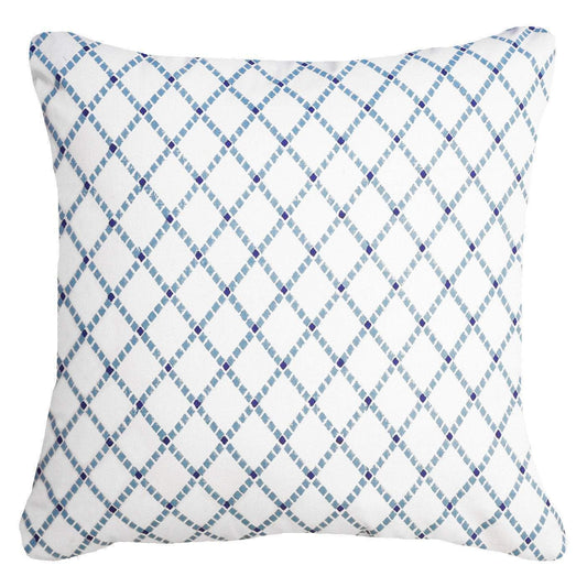 Intermeshed Navy Lounge Cushion 55x55cm-abc