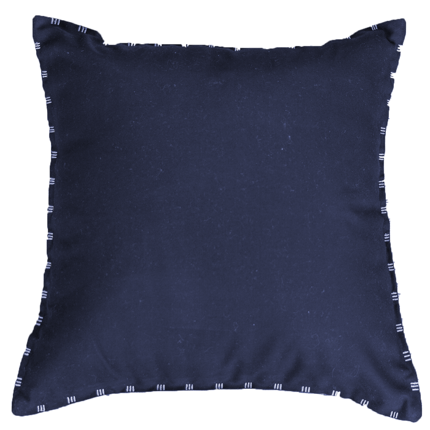Outdoor Reverse Navy White Lounge Cushion 55 x 55 cm-Outdoors-Bandhini Homewear Design-Navy-22 x 22--abc