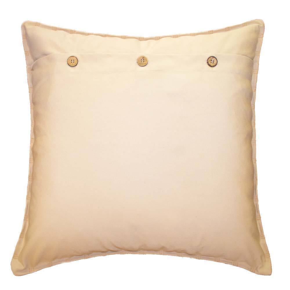 Outdoor Reverse Black Beige Lounge Cushion 55 x 55 cm-Outdoors-Bandhini Homewear Design-Black Beige-22 x 22--abc