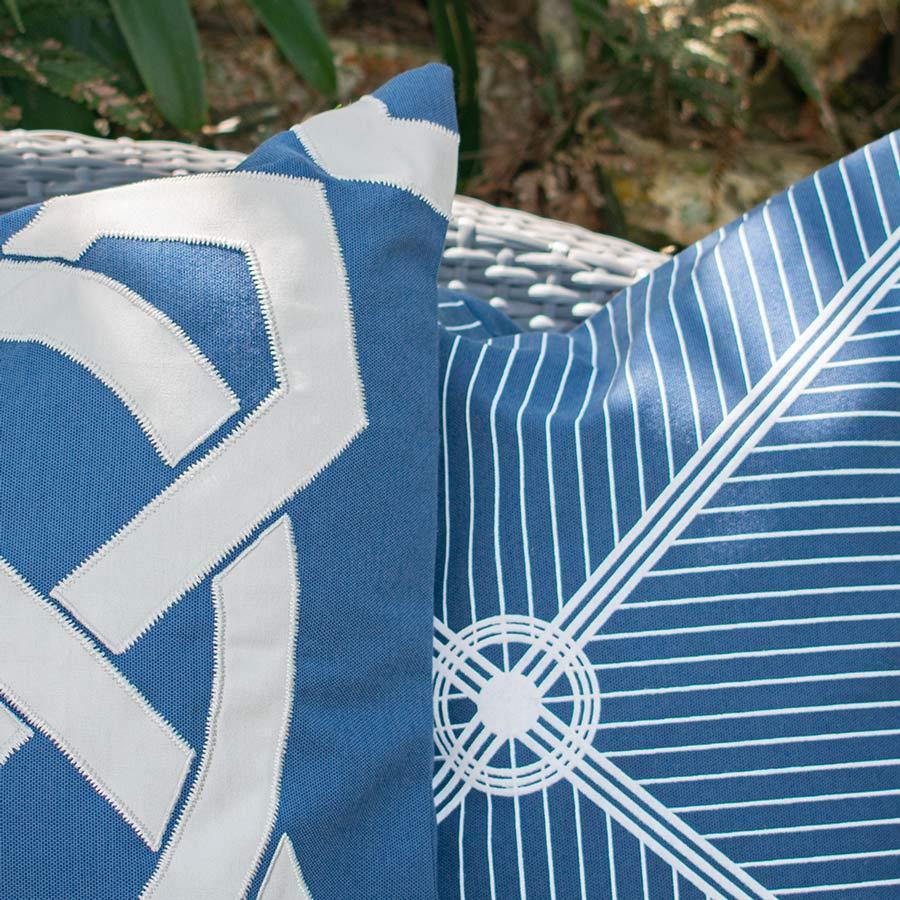 Outdoor Compass Storm Lounge Cushion 55 x 55 cm-Outdoors-Bandhini Homewear Design-Storm-22 x 22--abc