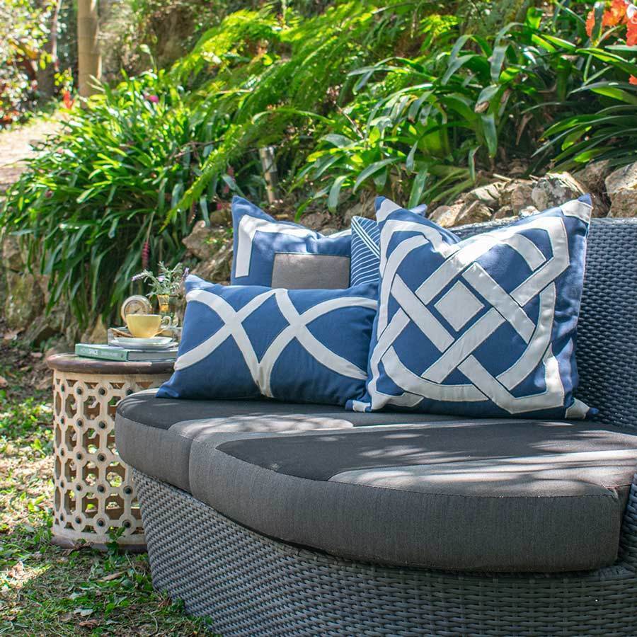 Outdoor Dial Storm Lounge Cushion 55 x 55 cm-abc