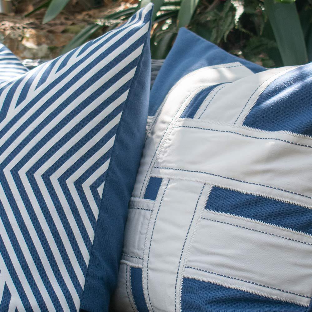 Outdoor Parasol Storm Lounge Cushion 55 x 55 cm-Outdoors-Bandhini Homewear Design-Storm-22 x 22--abc