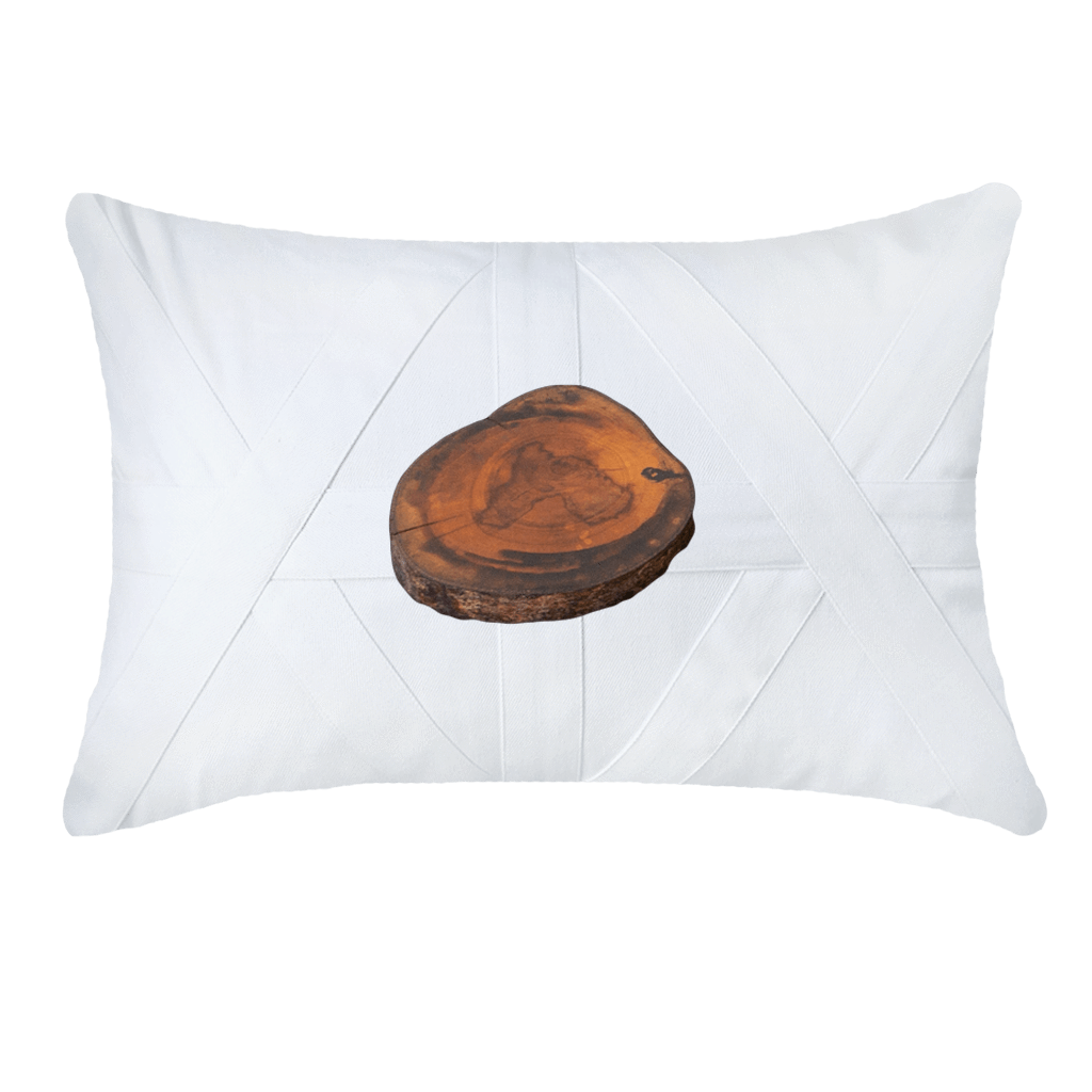 Wood Slab White Lounge Cushion 55 x 55cm-Accessories-Bandhini Homewear Design-White-55 x 55--abc