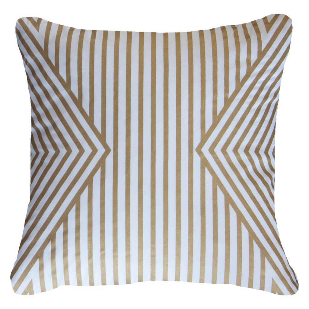 Parasol White Gold Lounge Cushion 55 x 55 cm-abc