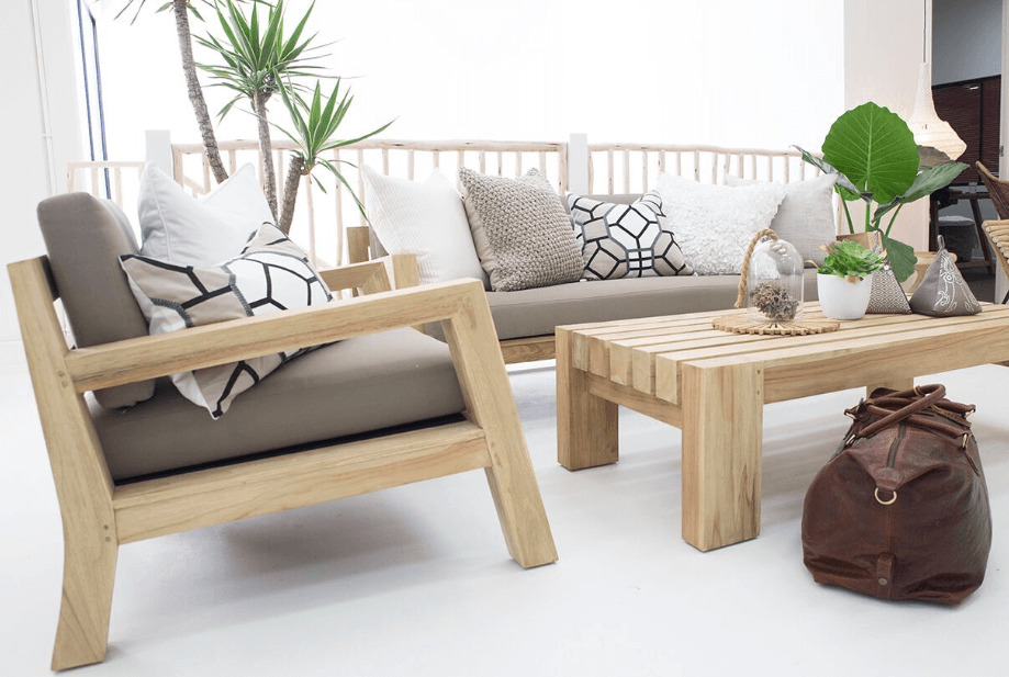 Knit Natural Lounge Cushion 55x55cm-abc