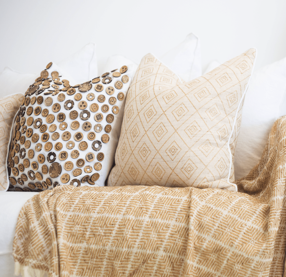 Weave Cross Natural Lounge Cushion 55x55cm-Accessories-Bandhini Homewear Design-Wind-22 x 22--abc