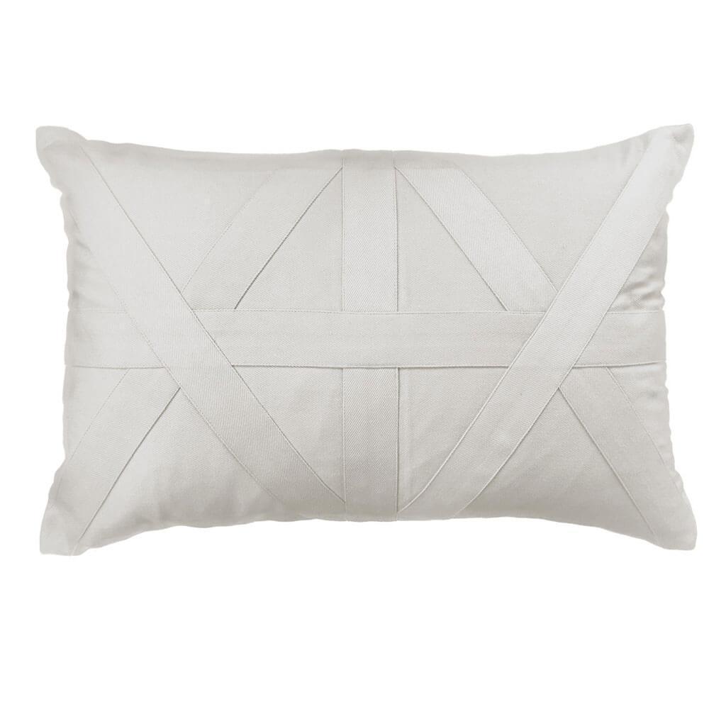 Cross Patch Natural Lumber Cushion 35 x 53 cm-abc