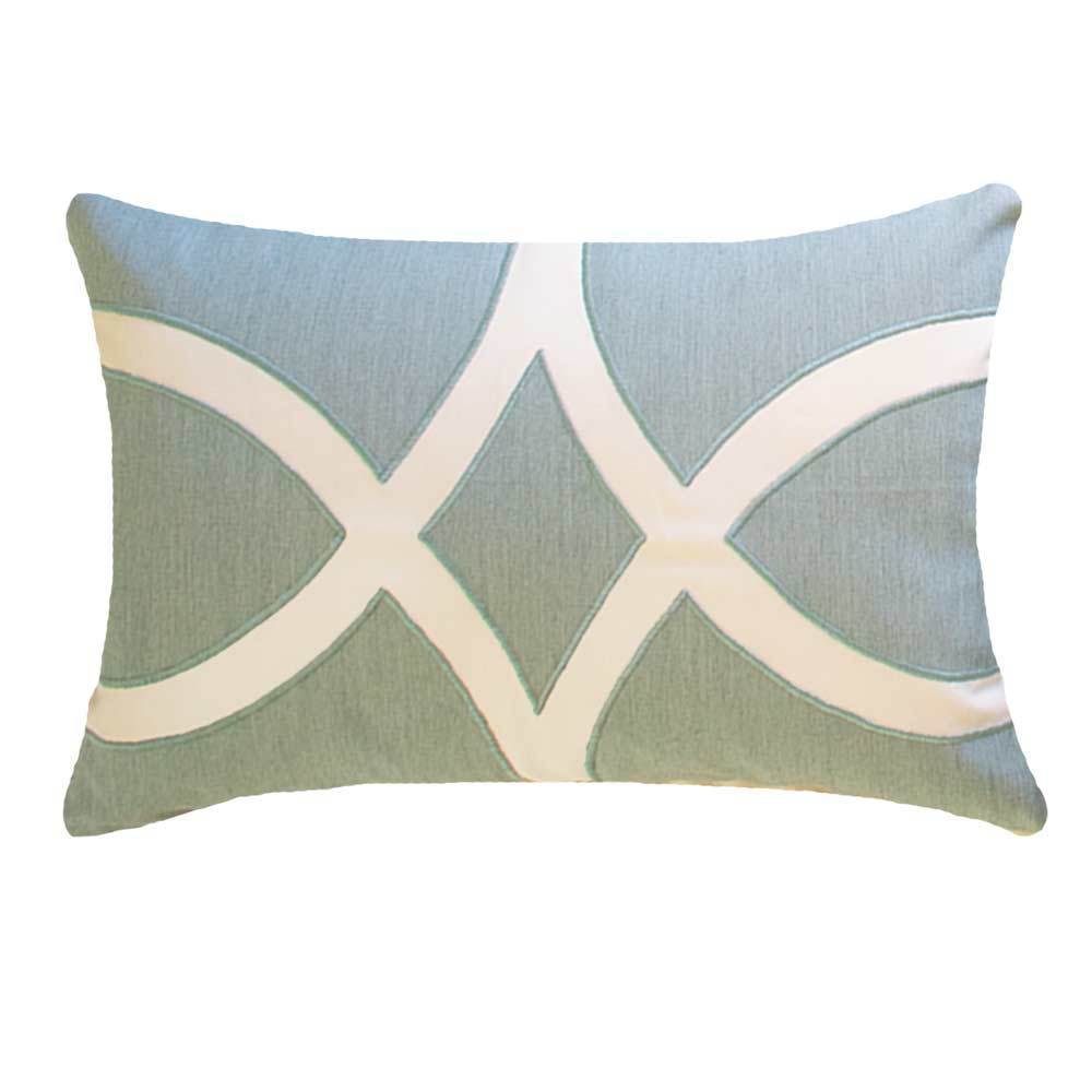 Outdoor Star Cloud Blue Lumber Cushion 35 x 53 cm-Outdoors-Bandhini Homewear Design-Cloud-14 x 21--abc
