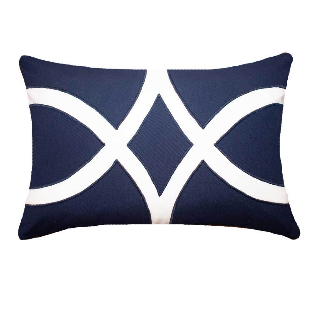 Outdoor Star Navy Blue Lumber Cushion 35 x 53 cm-Outdoors-Bandhini Homewear Design-Navy-14 x 21--abc