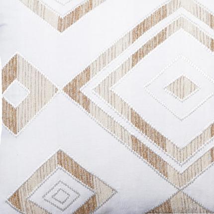 Shoowa Diamond White Lumber Cushion 35 x 53 cm-Accessories-Bandhini Homewear Design-Wind-14 x 21--abc