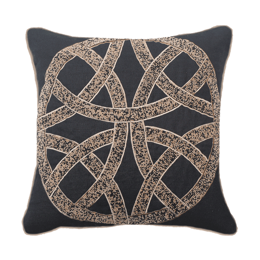 Chanel Black Medium Cushion 50x50cm-abc