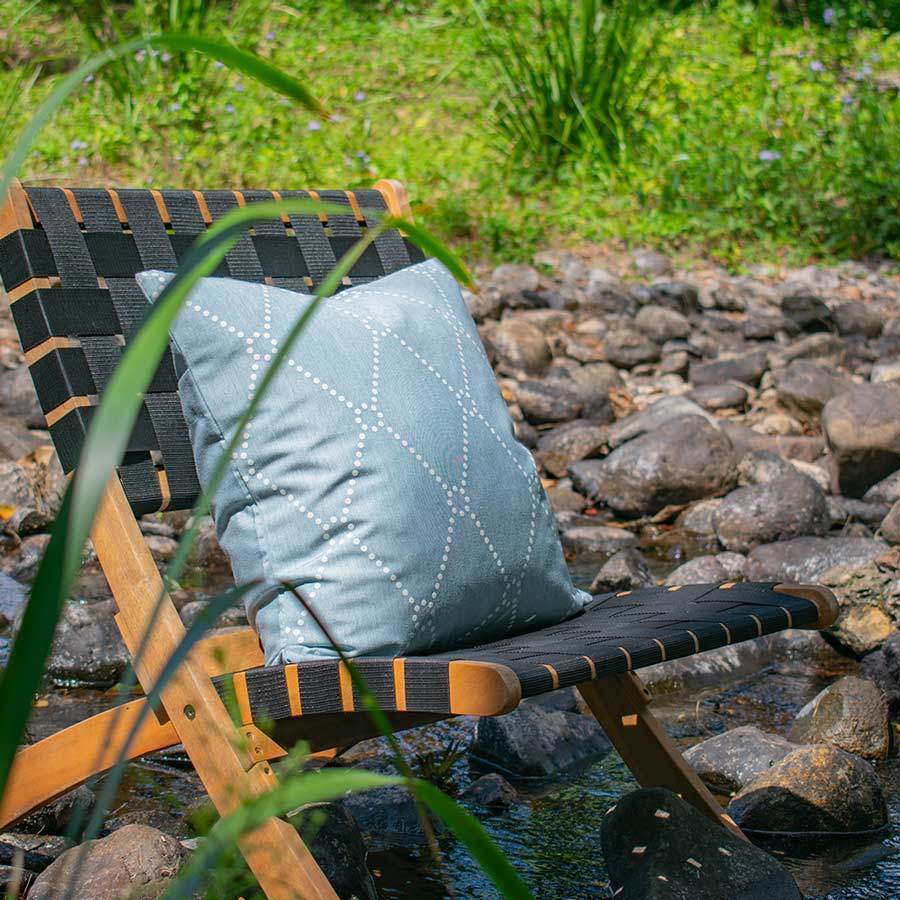 Outdoor Dots Cloud Medium Cushion-Outdoors-Bandhini Homewear Design-Cloud-20 x 20--abc