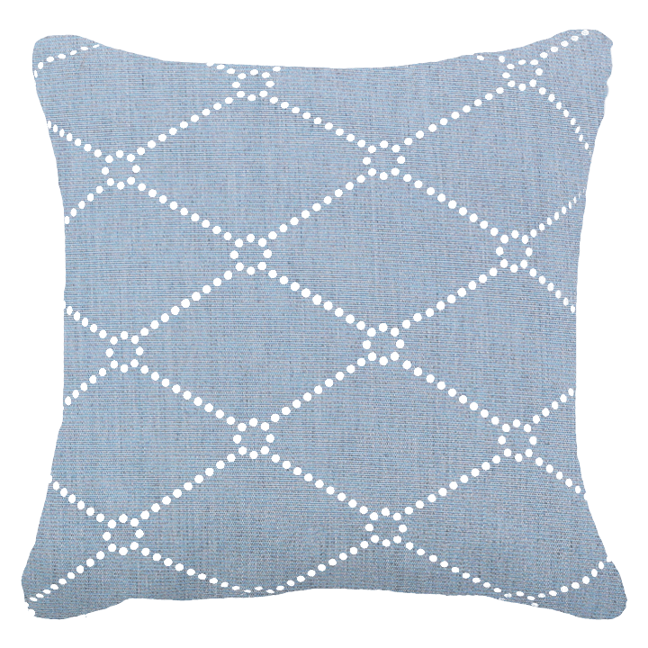 Outdoor Dots Cloud Medium Cushion-Outdoors-Bandhini Homewear Design-Cloud-20 x 20--abc
