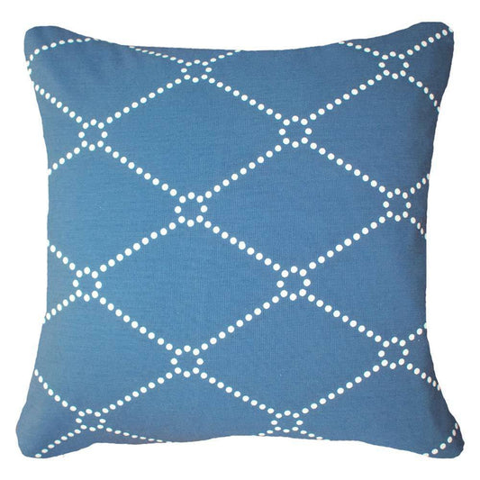 Outdoor Dots Storm Medium Cushion-Outdoors-Bandhini Homewear Design-Storm-20 x 20--abc