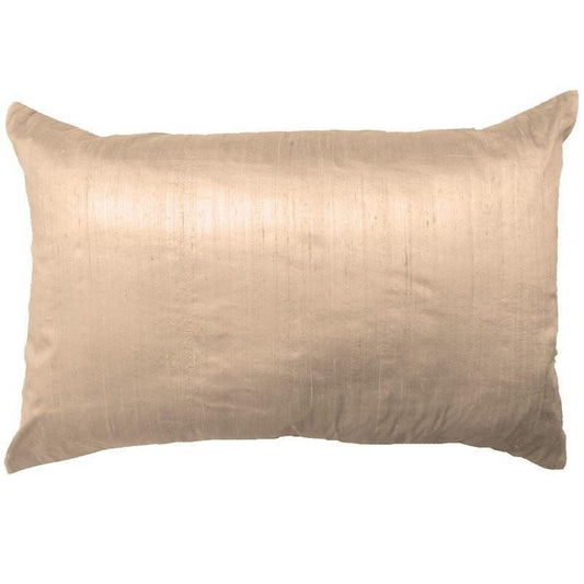 Dupion Oyster Sham Cushion 46x69cm-abc